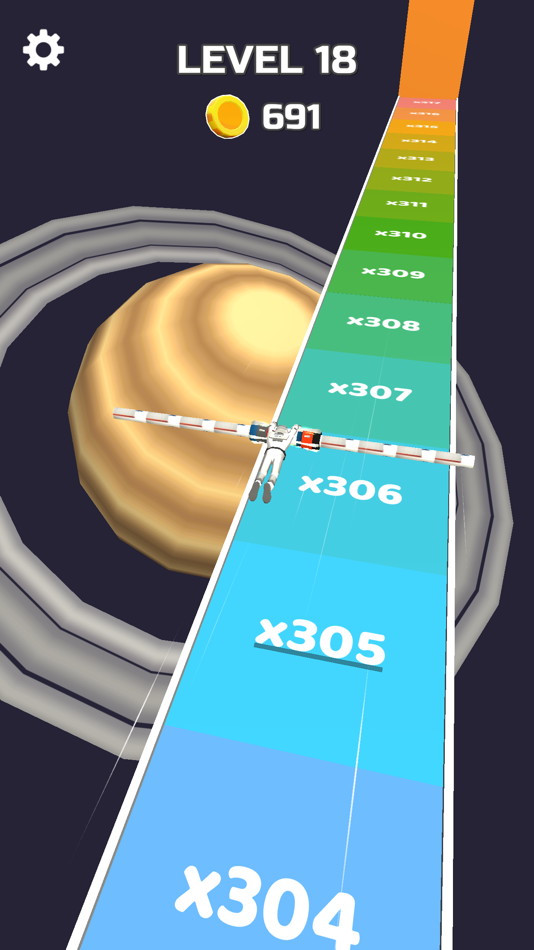 #5. Stunt Rails (iOS) 由: Voodoo