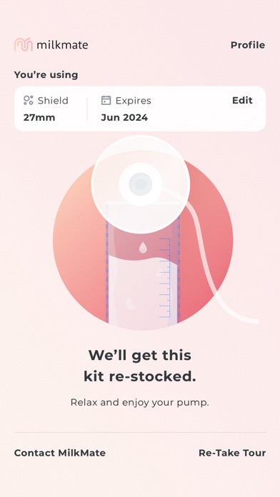 MilkMate Screenshot