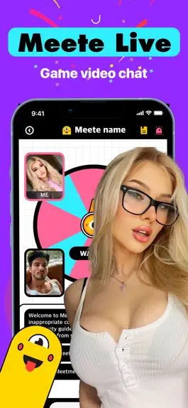 Game screenshot Meete Live - Random Video Chat apk