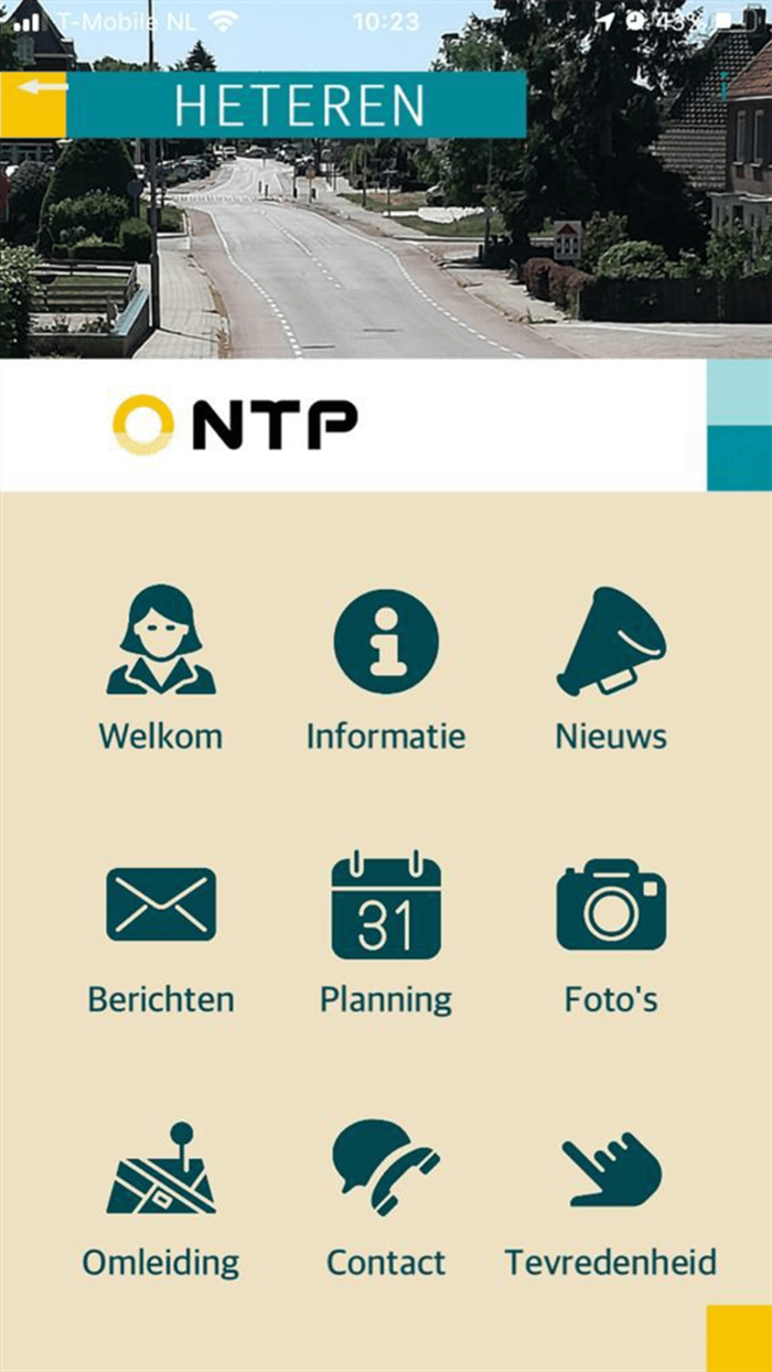 Reconstructie centrum Heteren