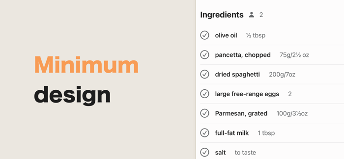 Simple Recipe Keeper - Recipin