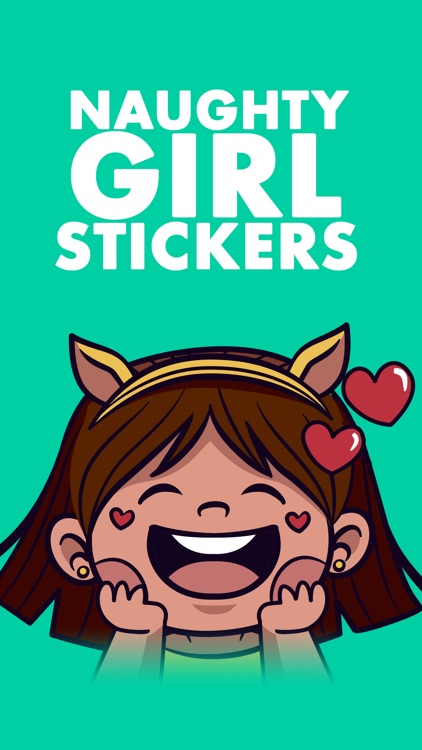 Naughty Girl Stickers