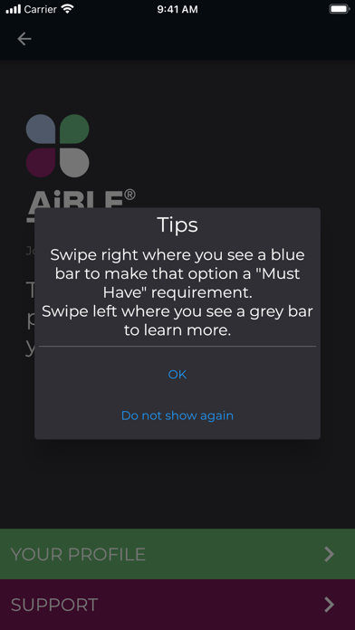 AiBLE: Job Search Screenshot