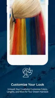 hair cut dye face app try on iphone screenshot 3