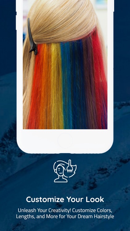 Hair Cut DYE Face App Try On