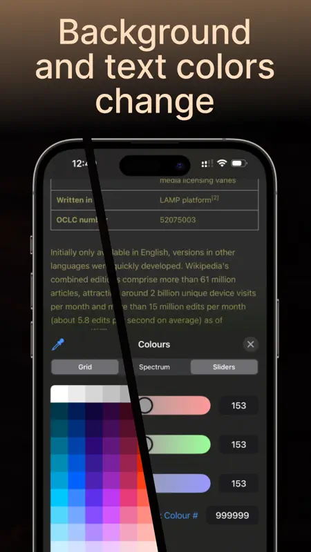 Dark Pages: Dark Mode+ screenshot 4 of 4