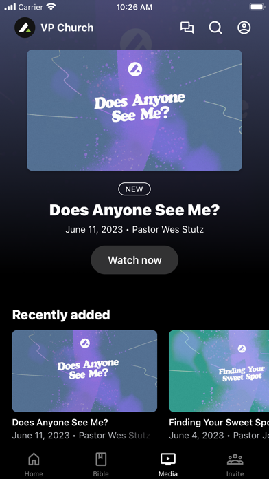 VantagePoint Church CA Screenshot