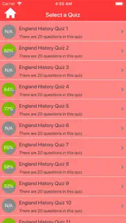 england history quiz iphone screenshot 2