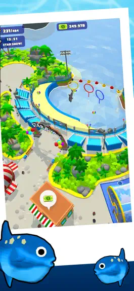 Game screenshot Idle Sea Park - Fish Tank Sim apk