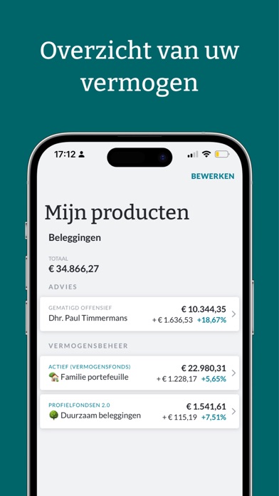 Mercier Van Lanschot Invest Screenshot
