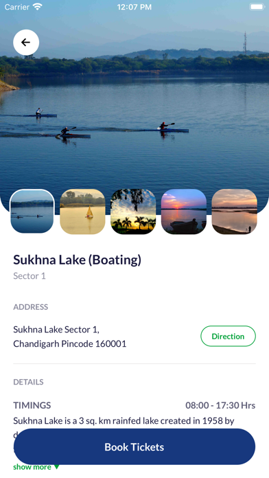 Chandigarh Tourism Screenshot