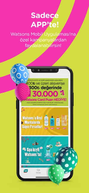 Watsons: Kozmetik ve Alışveriş on the App Store