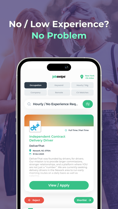 JobSwipe - Get a Better Job Screenshot