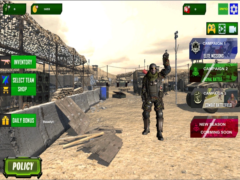 FPS Games: Battlegrounds Fire screenshot 9