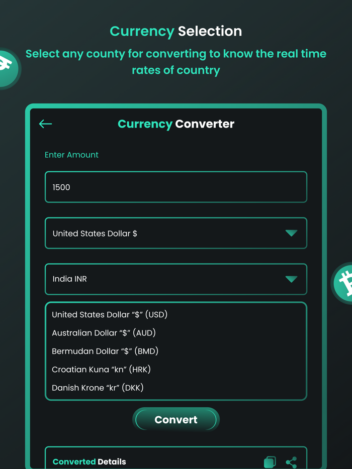Crypto and Currency Converter