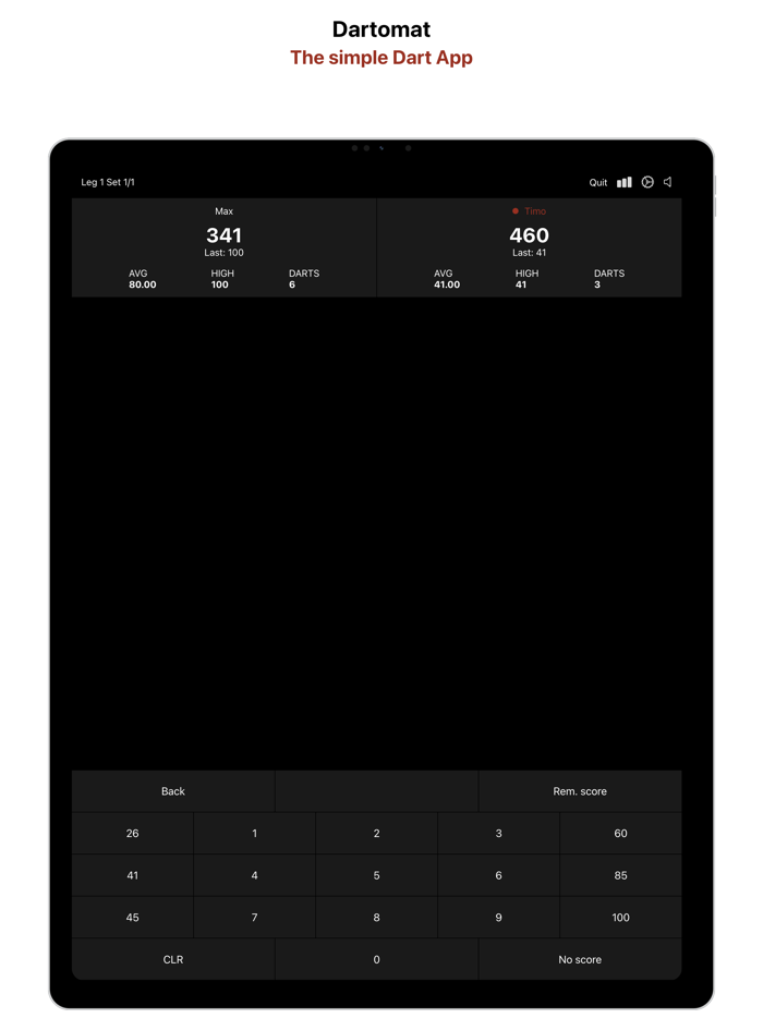 Dartomat - Dart Counter App