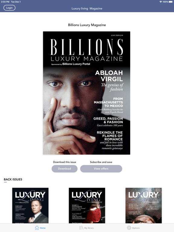 Screenshot #4 pour Luxury Living Magazine