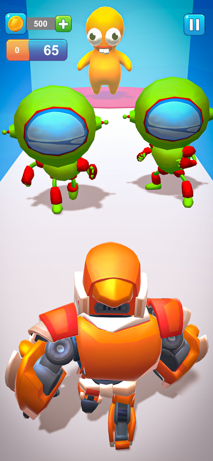 Robots Vs Ragdoll Battle Run