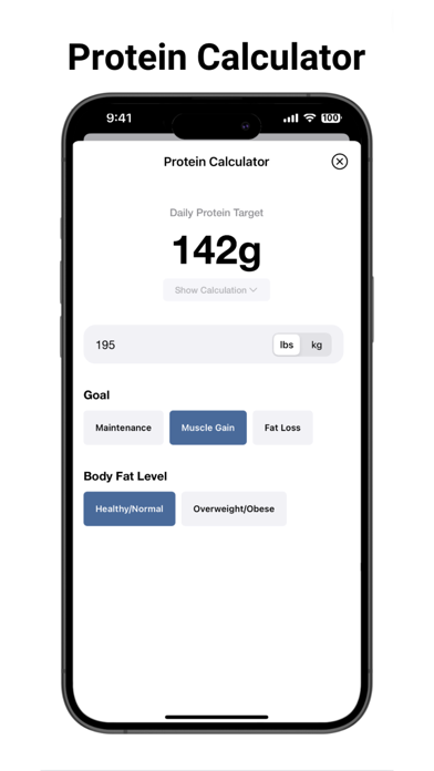 Protein Pal: Protein Tracker screenshot 3