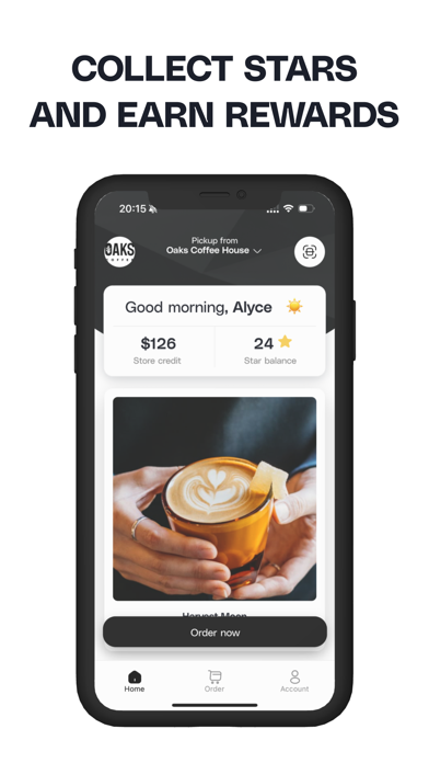 Oaks Coffee House Screenshot