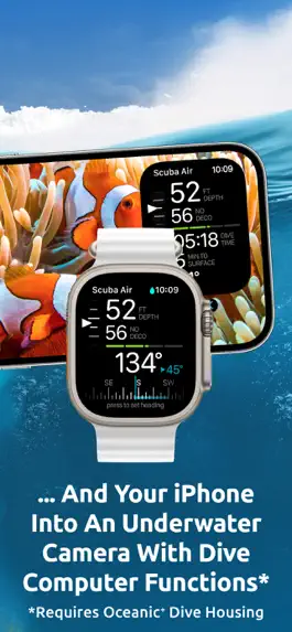 Game screenshot Oceanic+ | Dive Computer Watch apk