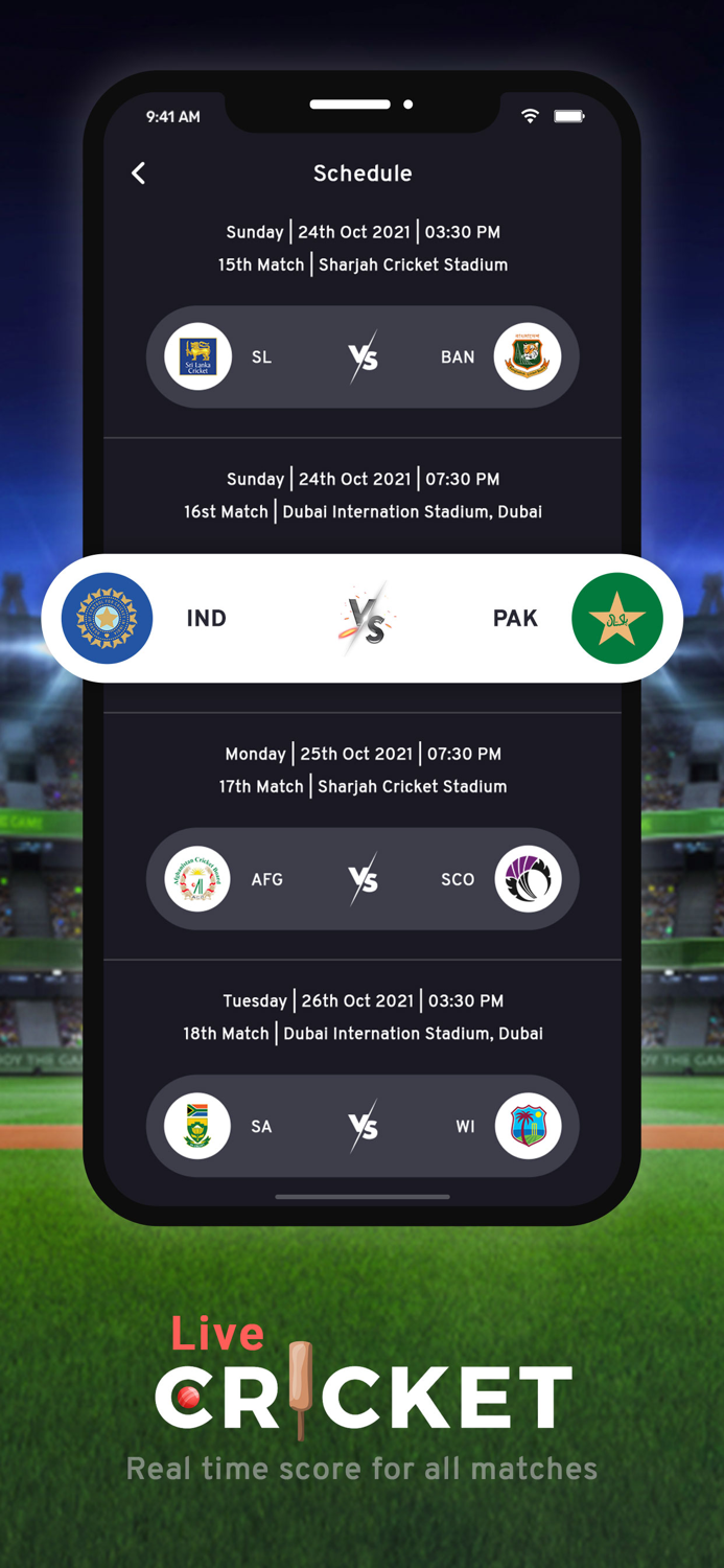Cric - Live Cricket Scores
