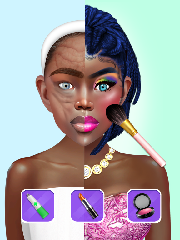 ASMR Makeover – Makeup Games iPad screenshot