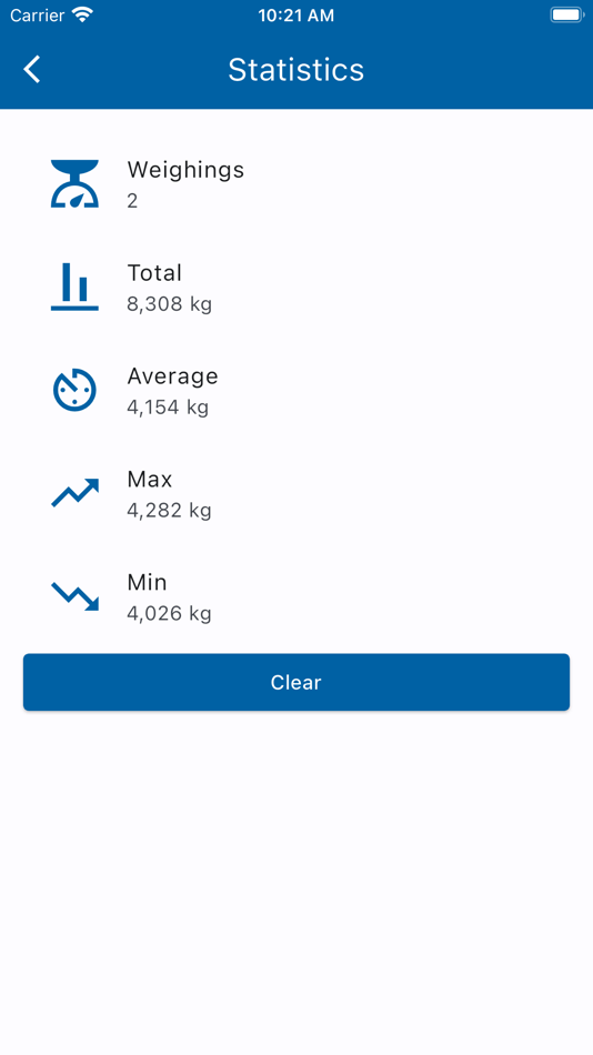 #7. LePeso v3 (iOS) 由: Weightech