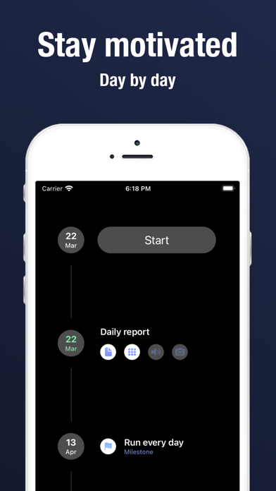 GoalKeeper - Reach your goals! Screenshot