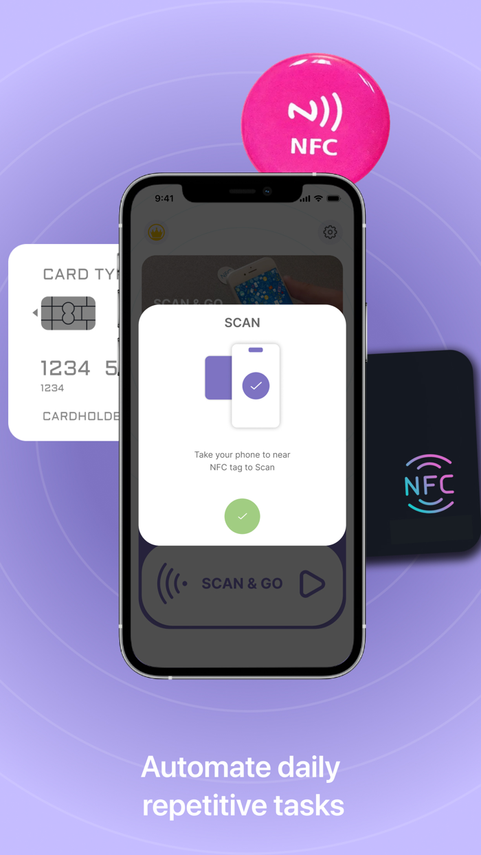 Smart NFC tools - RFID scanner