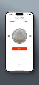 Heads or Tails - Coin Tossing screenshot #3 for iPhone