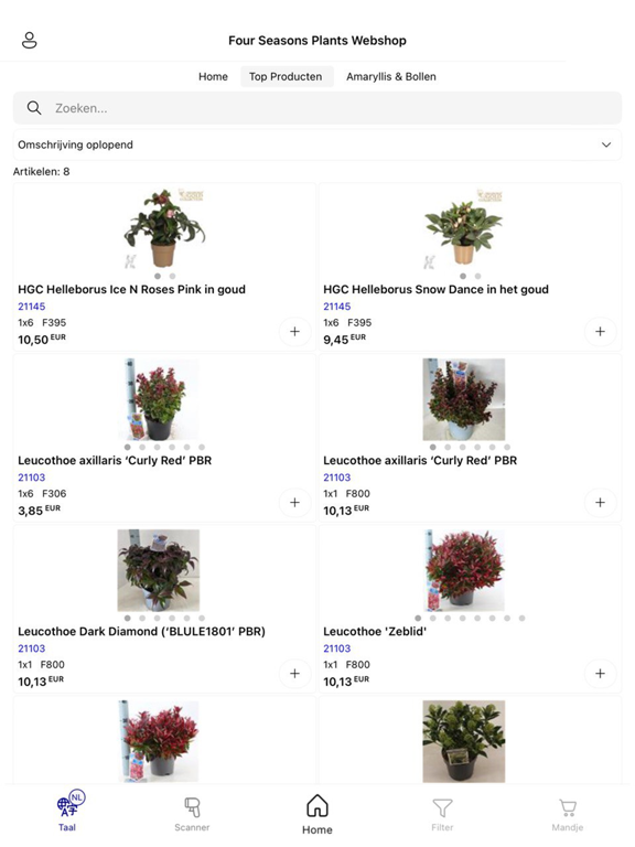 Four Seasons Plants Shop app screenshot 2