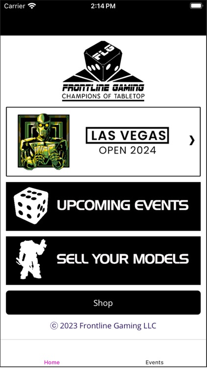 Frontline Gaming Events