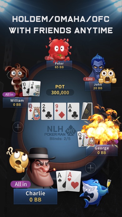 PokerMan - Poker with friends! Screenshot