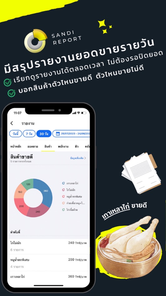 #5. SANDI : รับออเดอร์ด้วย QR Code (iOS) De: SANDI SOLUTECH COMPANY LIMITED