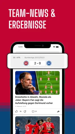 Game screenshot Bayern Live – Fussball App apk
