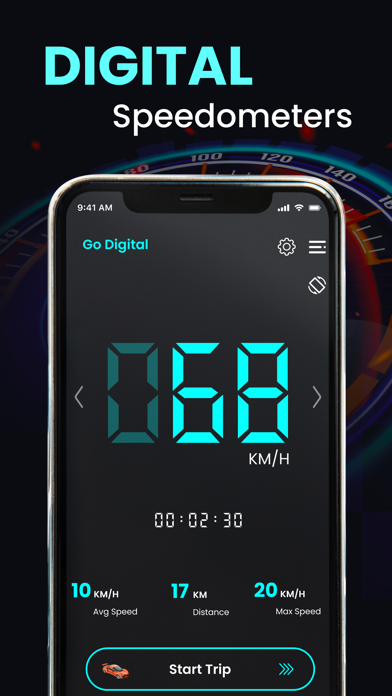GPS Speedometer Speed Tracker Screenshot