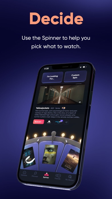 Queue - Find Movies & Shows Screenshot