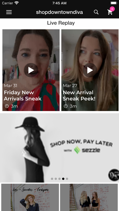 shopdowntowndiva Screenshot