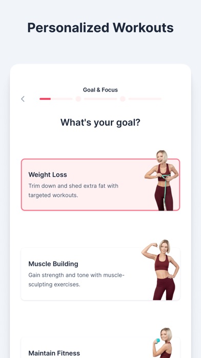 WeBurn: Home Workout for Women Screenshot