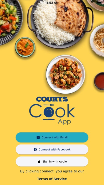 Courts Cook App