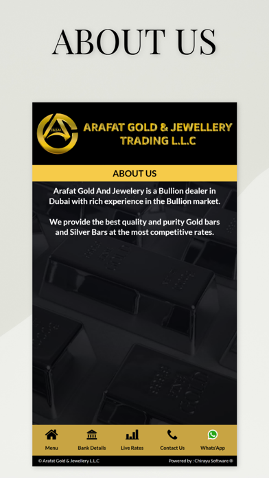 Arafat Gold And Jewellery Screenshot