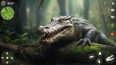 Wild Animals Crocodile Games Screenshot