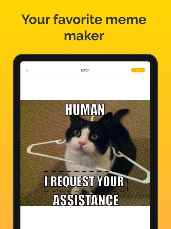 Screenshot #4 pour Memasik: Meme maker app