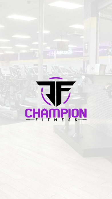 Champion Fitness Screenshot