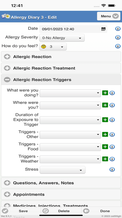 Allergy Diary 3のおすすめ画像4