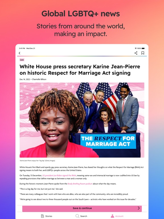 Screenshot #5 pour PinkNews | LGBTQ+ News