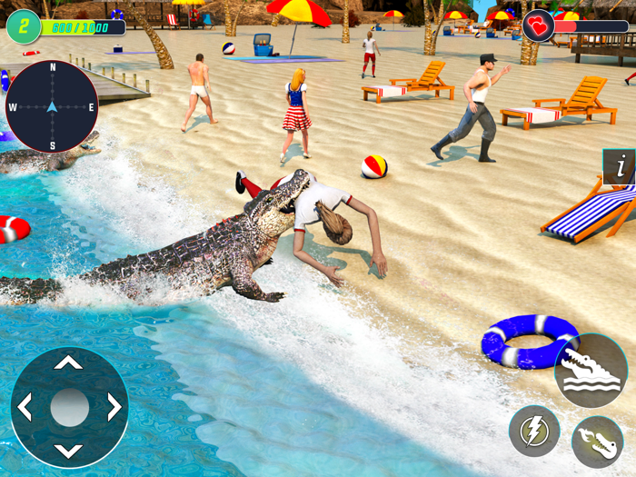Crocodile Attack Simulator 3D