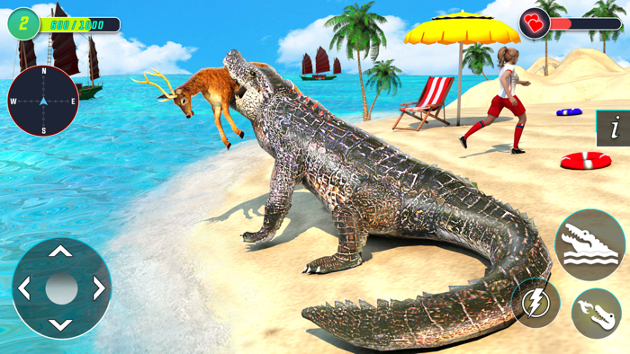 Crocodile Attack Simulator 3D