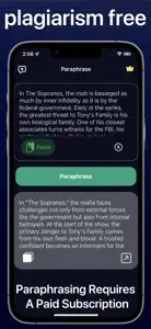 Paraphrase Tool Rephraser screenshot #3 for iPhone
